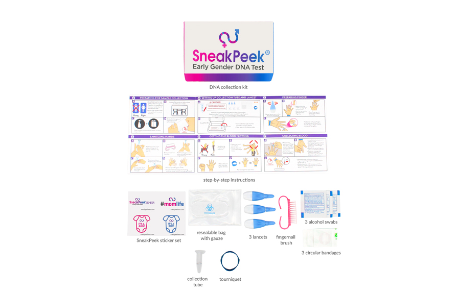 SneakPeek AtHome Gender Test