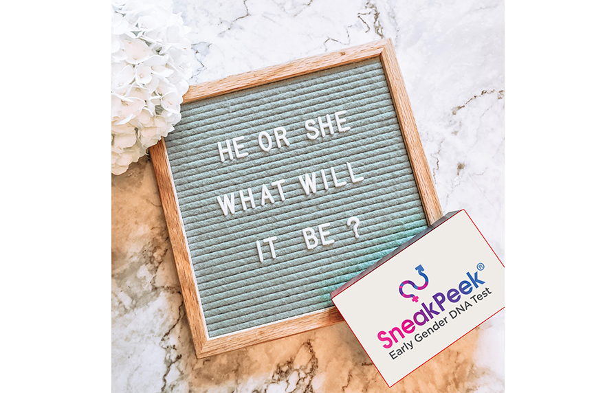 SneakPeek AtHome Gender Test