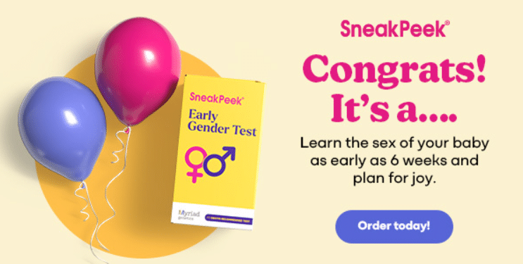 Congrats! It’s a… Order today!