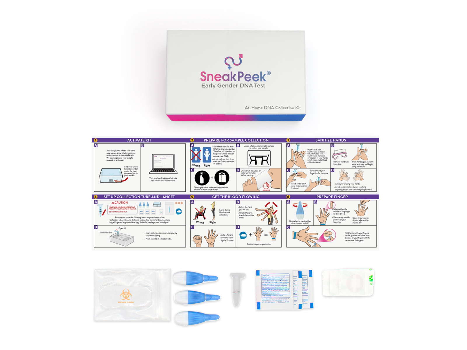 SneakPeek AtHome Gender Test