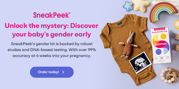 Discover baby's gender early. Order today!